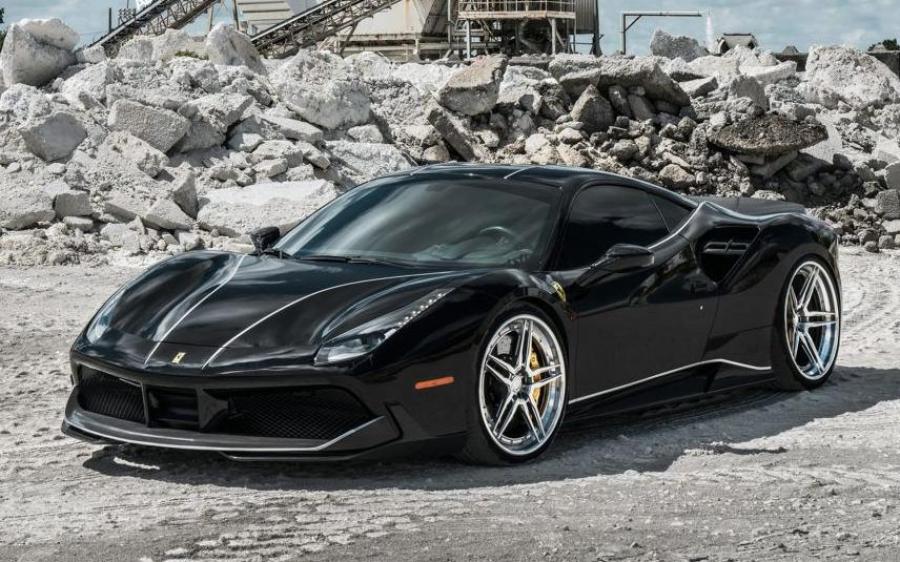 Ferrari 488 GTB by 1016 Industries on ADV.1 Wheels (ADV05 TRACK SPEC CS) '2019